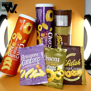 Rollo de película de plástico BOPP laminado flexible de grado alimenticio para envasado de patatas fritas y palomitas de maíz, con impresión personalizada - Product Image 3