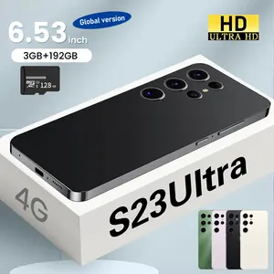 Novo telefone celular S23 Ultra com smartphones 4G Smartphone S23 Plus Ultra 3GB + 192GB SSD, com entrega direta, novidade de 2023