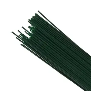 custom 10cm 1000pcs per bundle green PE plastic plant twist tie Wire Twist Tie