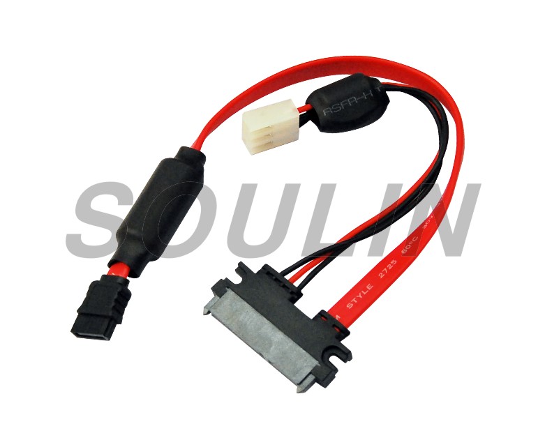 15 Pin SATA мужчина к двойной цвет, в ассортименте 4 контактный разъем жесткого диска IDE адаптер питания кабель 150 мм 18AWG