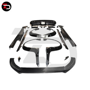 Vente d'usine ZD Design Kit carrosserie large pour <span class=keywords><strong>MINI</strong></span> Cooper <span class=keywords><strong>JCW</strong></span> F56 avec élargisseurs d'ailes, lèvre avant, spoiler de pare-chocs arrière, jupes latérales - Product Image 2