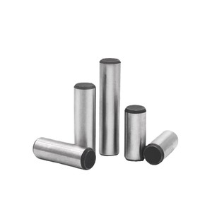 Goupilles cylindriques en acier inoxydable DIN7 304 couleur naturelle, diamètre métrique 8 mm, usinées avec précision - Product Image 4