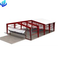 Nave Industrial Prefabricada de Acero, Diseño Moderno, Estructura Metálica de Gran Envergadura, Almacén, Taller, Estructura Galvanizada