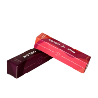 Tubes de gloss à lèvres vides à tête de brosse large, tubes de gloss à lèvres ronds avec boîte et boîtes d'emballage avec logo