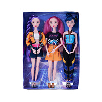 Grenzüberschreitende Musik-Themen PVC Anime Hexenfigur 115 Zoll 11 Gelenke Unisex Großhandel K-Pop Puppe Geburtstagsgeschenk