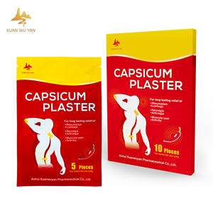 OEMカスタマイズされたハーブジンジャー大人用バックヒートカプサイシン鎮痛パッチ多孔質トウガラシプラスターヘルスケア供給 - Product Image 2