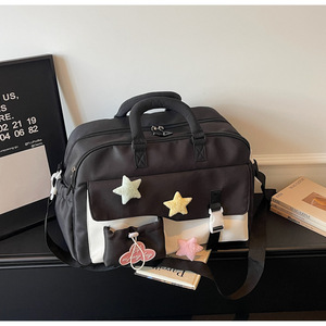 Hot Sale Cute Nylon Kids Travel Bags Large Capacity Storage Duffle Bag <b>Light</b> Weight Travel Bag for Girls Travel Packing Bags - Product Image 2