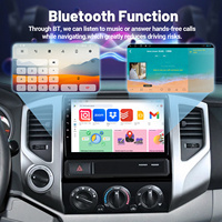 Autoradio pour Toyota Tacoma 2005-2013 Système Android 9 pouces Navigation GPS Lecteur multimédia 2 + 32g Lecteur MP3 5G Wifi