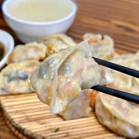 Dumplings artisanaux au jade Shepherd's Purse - Dumplings végétariens surgelés et sains |   Sans conservateurs