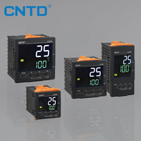 CNTD CLN4S 100-240VAC 50HZ 9999 (4 chiffres) Contrôleur de température à double affichage numérique à échantillonnage haute vitesse Électrique ODM