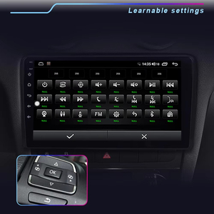 Unità di Navigazione Android per Auto Tutto-in-Uno con WIFI, Bluetooth e GPS Compatibile con <span class=keywords><strong>Audi</strong></span> <span class=keywords><strong>A3</strong></span> 2003-2013 - Product Image 6
