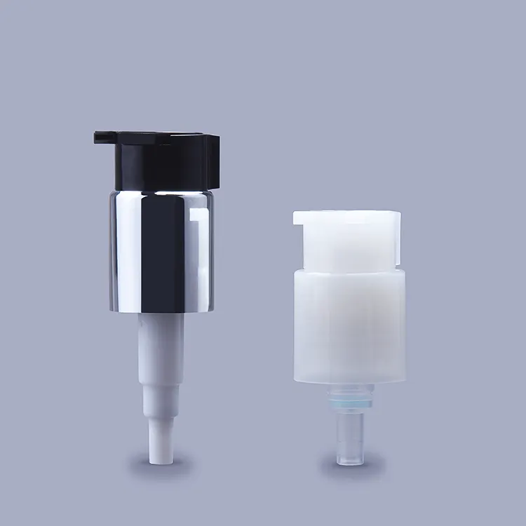 New design 28mm outside spring left right lotion pump body 24/410 28/410 soap cream lotion pump  outside spring cream pump
