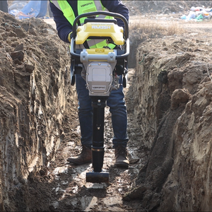 Máy đầm cóc công nghiệp VIBROPAC, máy đầm bê tông nhỏ gọn với mô-men xoắn tải trọng cao, công suất 4.0KW - Product Image 4