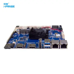 Motherboard Rk3588 AI Octa Core LTE 5G Android 12 Embedded Dual Lan Rs485 Rs232 8K DP Multi Display Motherboard Main Board
