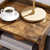 Table en bois marron supérieure vintage