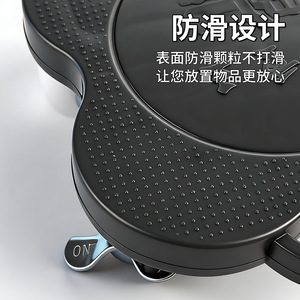 Moving Casters 4-Piece Red Heavy Duty Silent With Brake For Household Moving Furniture - Product Image 4