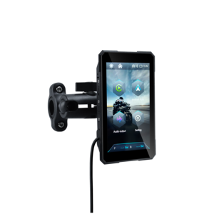 Lecteur <span class=keywords><strong>GPS</strong></span> étanche IP67 de 5 pouces pour moto et voiture, écran tactile LCD IPS, lien miroir BT, nouveau CarPlay, TPMS en option - Product Image 2