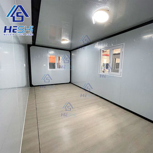 Tùy chỉnh prefab 20ft 40ft mở rộng <span class=keywords><strong>container</strong></span> nhà thép cấu trúc đúc sẵn thép nhẹ có thể gập lại nhà Granny phẳng - Product Image 4