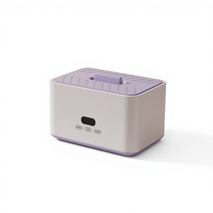 Les fabricants fournissent une machine de nettoyage à ultrasons alimentée par courant alternatif 45 kHz pour usage domestique, pour nettoyer les petites lunettes, les montres, les appareils dentaires, réservoir de 1 L - Product Image 1