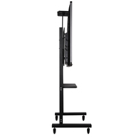 65 pulgadas inteligente interactivo pizarra para la reunión y enseñanza habitación Full HD Panel plano con rodando soporte de TV