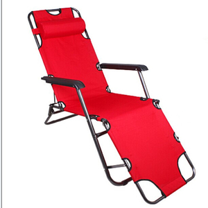 2 في 1 كرسي في الهواء الطلق رخيصة أضعاف شاطئ سرير شمسي - Product Image 5