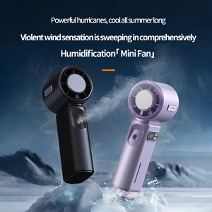 Ventilador de Bolsillo Portátil Recargable por USB, Mini Ventilador de Niebla Refrescante de Verano, Ventilador Eléctrico de Mano Pequeño para Escritorio - Product Image 5