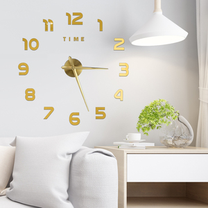 Relojes <span class=keywords><strong>de</strong></span> <span class=keywords><strong>Pared</strong></span> Grandes 3D, Decoración para el Hogar, <span class=keywords><strong>Reloj</strong></span> <span class=keywords><strong>de</strong></span> <span class=keywords><strong>Pared</strong></span> Colgante, Adhesivos <span class=keywords><strong>de</strong></span> Espejo Acrílico DIY, <span class=keywords><strong>Reloj</strong></span> <span class=keywords><strong>de</strong></span> <span class=keywords><strong>Pared</strong></span> con Aguja <span class=keywords><strong>de</strong></span> Cuarzo Autoadhesiva - Product Image 4