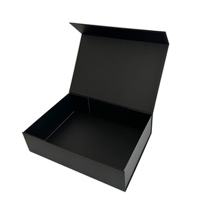 Fournisseur <span class=keywords><strong>doré</strong></span> rigide Offre Spéciale 6x6x3 pouces OEM grande boîte d'emballage de cadeau de bijoux magnétique blanche - Product Image 6