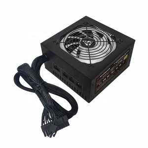 डबल आगे अर्द्ध मॉड्यूलर आरजीबी ATX 600W एलईडी पीसी स्विचिंग बिजली की आपूर्ति डेस्कटॉप पीएसयू श्रृंखला समर्थन कई ग्राफिक्स कार्ड के लिए गा - Product Image 5