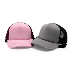 Chapeau de camionneur de <span class=keywords><strong>surf</strong></span> personnalisé de haute qualité en maille de <span class=keywords><strong>mousse</strong></span> à 5 panneaux avec votre logo - Product Image 4