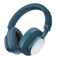 Headphone Nirkabel WESDAR Over-Ear ANC Bt 5.4 Suara Stereo 40mm Mikrofon Terintegrasi untuk Panggilan Telepon Lipat dengan Kotak Perjalanan Chipset JL untuk Olahraga