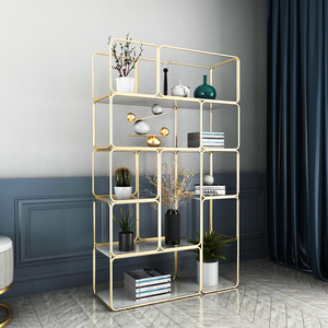 Wohnzimmer Metall Bücherregale Lager regale Trennwand Trennwand Lager regale Trennwand Wand Büro trennwand Eisen Bücherregale - Product Image 3