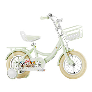 <span class=keywords><strong>Bicicletta</strong></span> per Bambini Nuova per Bambine 3-9 Anni 16 Pollici con 2 Rotelle Stabilizzatrici Pedali Standard Telaio in Acciaio ad Alto Tenore di Carbonio Regolabile - Product Image 5