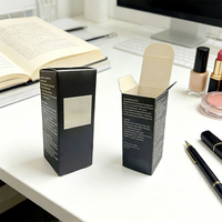 Boîte d'emballage cosmétique pliable en gros - Contenant en carton recyclable avec fenêtre et impression UV pour vernis à ongles, huiles et articles cosmétiques