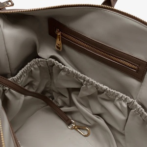 Borsa per Pannolini Grande in Pelle Vegana Impermeabile, <span class=keywords><strong>Zaino</strong></span> per Mamme con Cinghie per Passeggino, Bestseller - Product Image 6