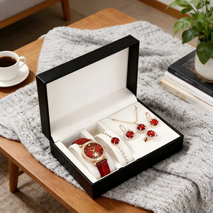 Coffret Cadeau Montre et Bracelet LP37 pour la Saint-Valentin, Sensation Haut de Gamme, Coffret Cadeau Créatif Transfrontalier pour Petite Amie Noël - Product Image 6