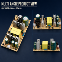 Alimentation à découpage AC/DC isolée ultra-mince 15V 6A 90W en gros pour amplificateur audio, éclairage de scène LED, maison intelligente CE