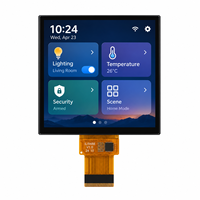 Écran LCD TFT carré de 3,4 pouces, 480x480, interface RGB, écran de panneau de commande central pour maison intelligente