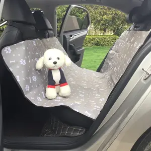 2022 new dropshipping dog car seat cover for car rear back pet products dog car seat cover