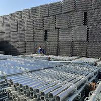 Sistema de Andamios de Acero con Anillo de Bloqueo Profesional de Alta Resistencia para Interiores y Exteriores, en Oferta
