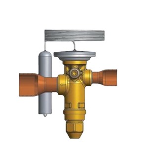 Vanne d'expansion de réfrigération Danfoss TGEZ24 27 34 R407C, bidirectionnelle, basse température, pour climatisation - Product Image 3