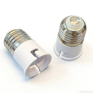 อะแดปเตอร์ขั้วหลอดไฟ E27 เป็น B22 แบบเกลียวเป็นขั้วเสียบแบบ Bayonet สำหรับหลอดพลาสติก ใช้ในครัวเรือน ตัวแปลงขั้วหลอดไฟ - Product Image 2