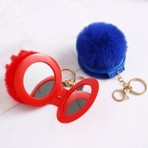 Porte-clés Pompons en Fausse Fourrure de Lapin pour Femme, pour Sac à Main, Cadeau Promotionnel - Product Image 1
