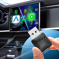 Adaptor Carplay Mini portabel kecil nirkabel apple Android Auto Usb tpi-c 5.8 Ghz Wifi adaptor Sem Fio Para Dongle Para Carros