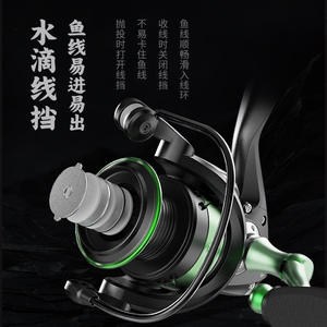 รอกตกปลา Kakjaeja ทำจากอลูมิเนียมอัลลอยด์ สำหรับตกปลาในน้ำจืดและน้ำเค็ม อุปกรณ์ตกปลา - Product Image 2