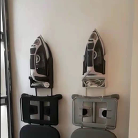 Trade Assurance Hôtel Multi-fonction Ignifuge Pliable Planche À Repasser avec Couverture Noir Gris Coton Tissu Couverture Planche À Repasser