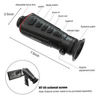 Monoculaire thermique HTI HT-A74 256*192 4X avec capteur CMOS, autonomie de 5 heures, stabilisation d'image, support de chasse, WiFi