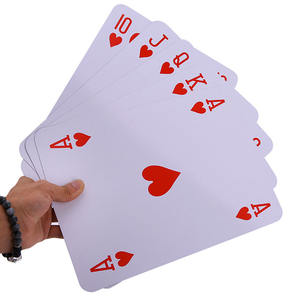 OEM/ODM <span class=keywords><strong>Precio</strong></span> bajo Venta Logotipo personalizado/Color Barato 57*87,63*87mm Naipes grandes - Product Image 2