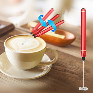 Fouet <span class=keywords><strong>à</strong></span> main de cuisine, mini agitateur <span class=keywords><strong>à</strong></span> <span class=keywords><strong>café</strong></span>, <span class=keywords><strong>mousseur</strong></span> <span class=keywords><strong>à</strong></span> lait électrique domestique - Product Image 4