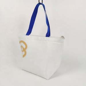 Sac isotherme pour aliments en toile écologique résistant à l'isolation thermique Sac fourre-tout isotherme personnalisé Sac à lunch isotherme pour pique-nique facile à transporter - Product Image 2